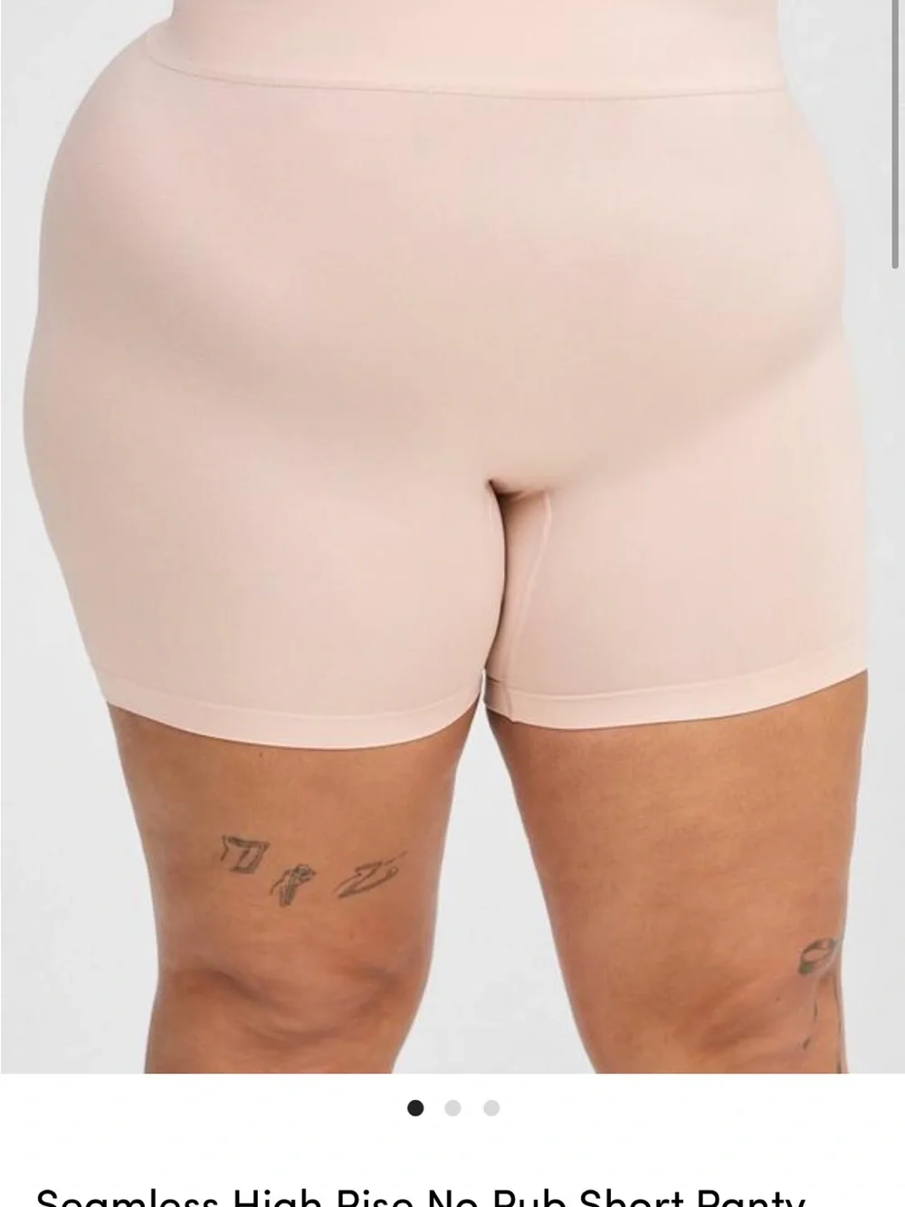 Torrid seamless no rub short NWT size 2